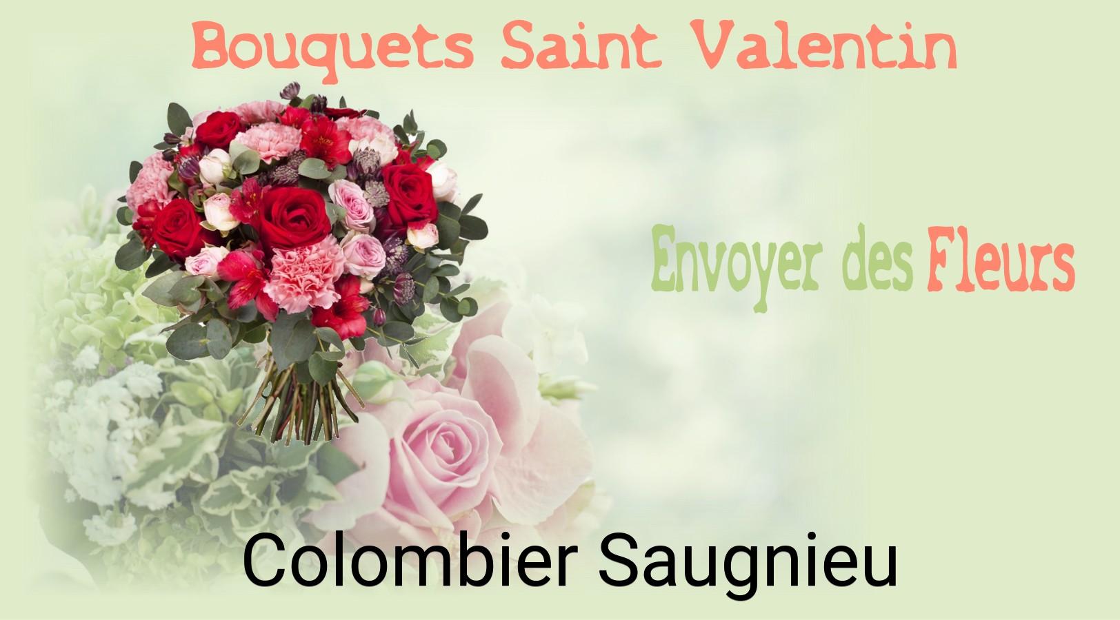 Roses de Saint-Valentin livrées à Colombier-Saugnieu
